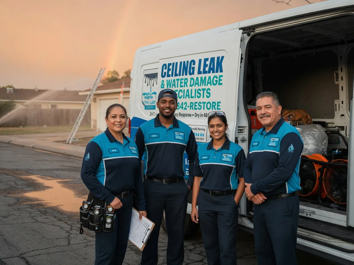 Ceiling Leak Cleanup company in Rockville, MD